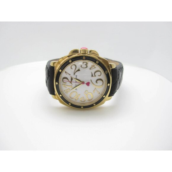 Women's Betsey Johnson 3ATM Water Resistant Analog 42mm Dial Watch (D320) - Picture 9 of 12